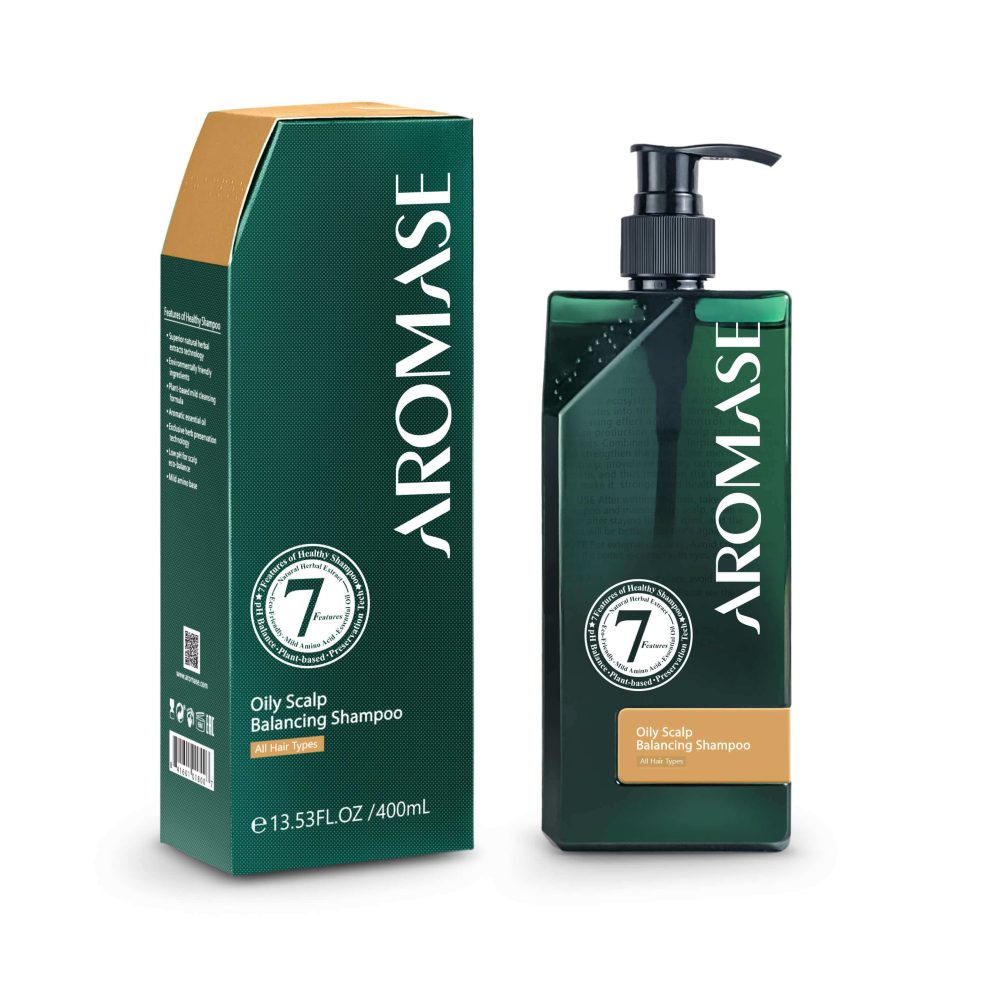 AROMASE oily balancing shampoo_Oily_Scalp_400_box